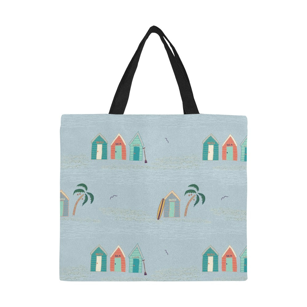 Salty beach huts tote bag - Limited edition