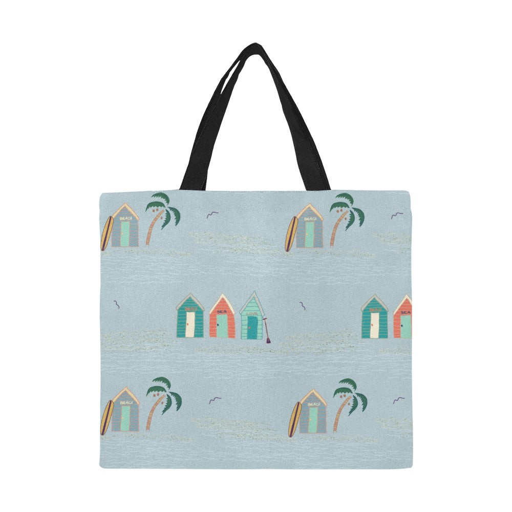 Salty beach huts tote bag - Limited edition