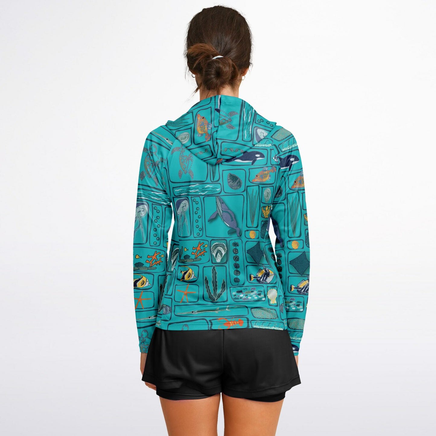 Women's Underwater wonders Sun hoodie