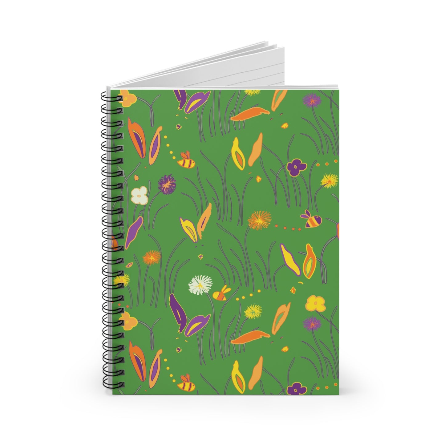 Spiral Notebook - Cheeky Hares Ruled Line