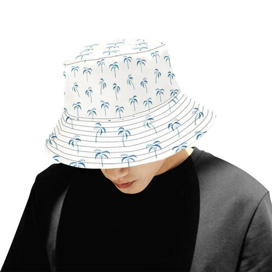 Sunkissed-palms bucket hat