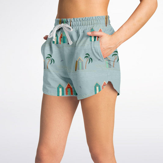 Salty Beach Huts Beach Shorts