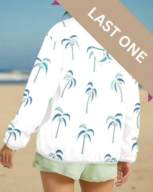 Sunkissed Palms Zip Sun Hoodie