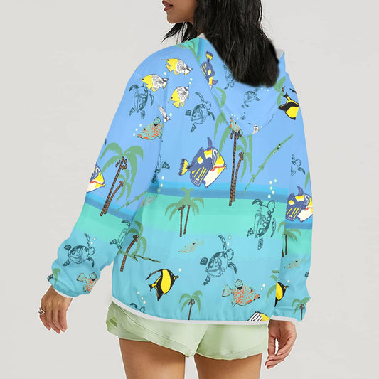 Women's Tropical Island Sun Hoodie