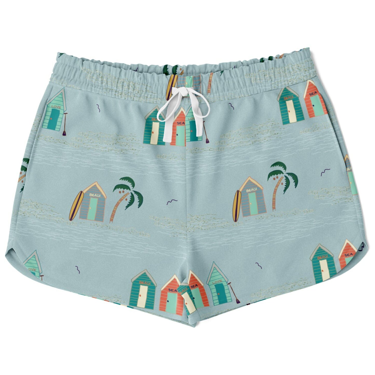 Salty Beach Huts Beach Shorts