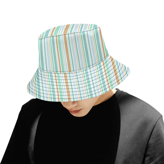 Salty & Sunkissed Beach Stripes Bucket Hat