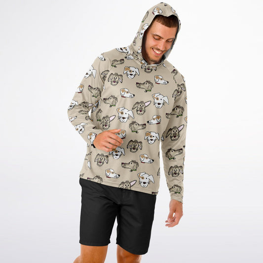 Ted & Loki  Men's UPF 40+ sun hoodie. Sustainably 100% recycled